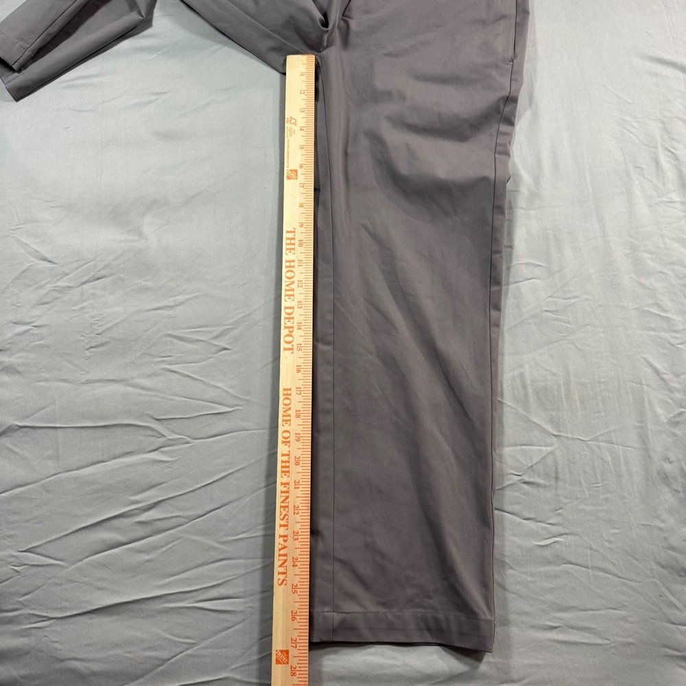 Ministry of Supply Aviator Pants Chino Dress Standard Fit Men's 30 Gray Stretch - Picture 7 of 8